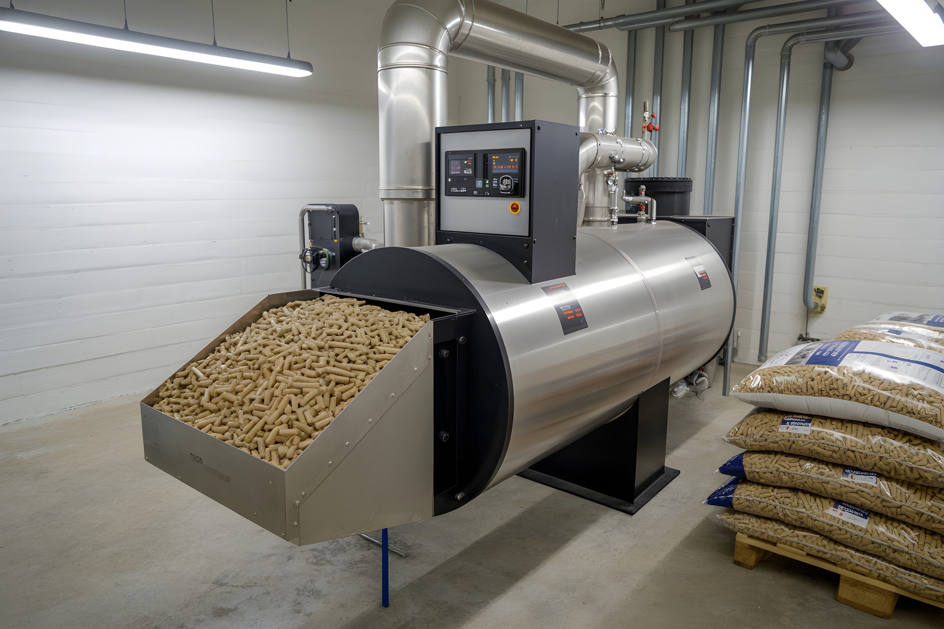 biomass boiler